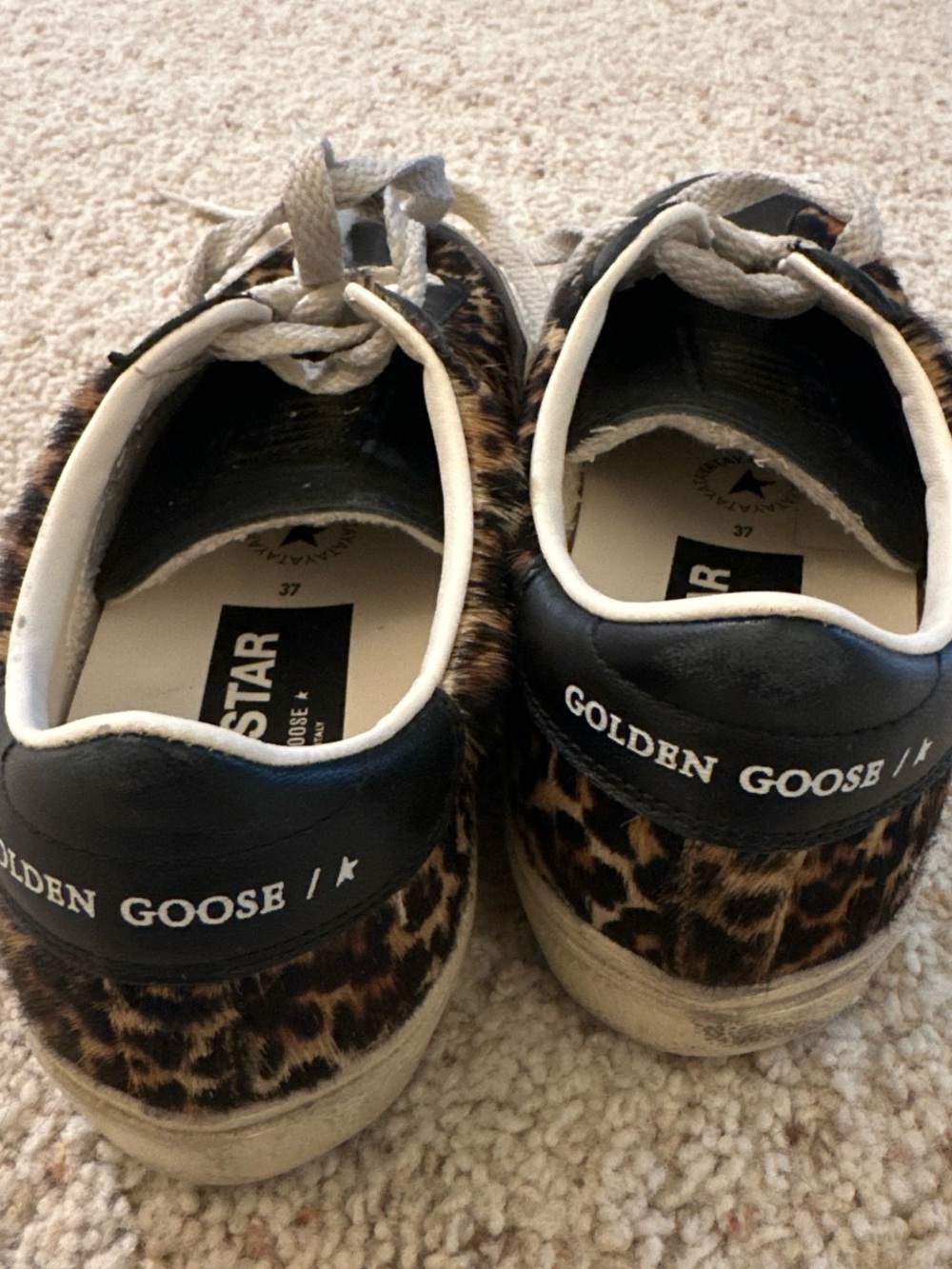 Leopard Golden Goose Sneakers - Picture 7 of 8